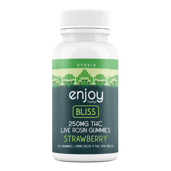 Bliss - High Potency Δ9 THC Gummies - 25mg Each (Hybrid)