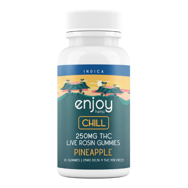 Chill - High Potency Δ9 THC Gummies - 25mg Each (Indica)