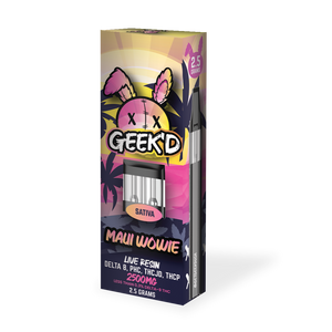 GEEK'D - THC Blend - 2-in-1 Disopsable Vapes - 2.5g