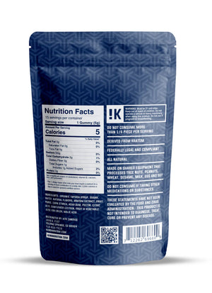 Kratom Extract Raspberry Fruit Gummy (15 Pieces)