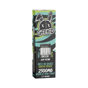 GEEK'D - THC Blend - 2-in-1 Disopsable Vapes - 2.5g