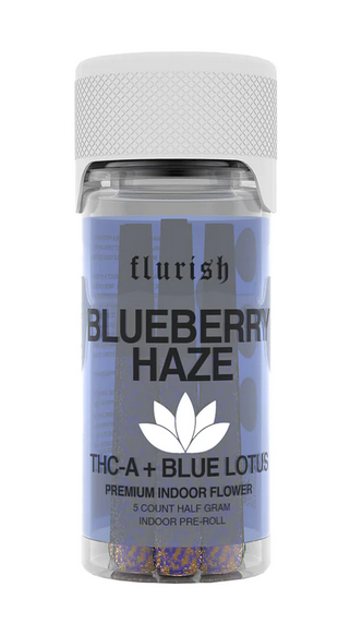 Flurish - THCA + Blue Lotus Prerolls - 5Pack