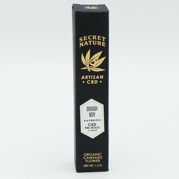 Secret Nature Organic CBD Hemp Pre-Rolled Joints 2 Pack