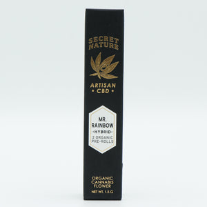 Secret Nature Organic CBD Hemp Pre-Rolled Joints 2 Pack