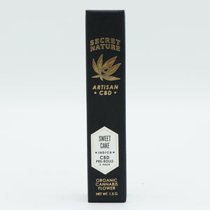 Secret Nature Organic CBD Hemp Pre-Rolled Joints 2 Pack