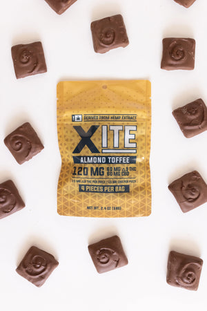 XITE THC Almond Toffee