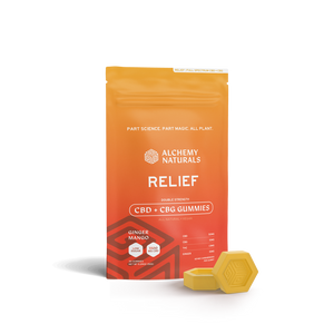 Alchemy Naturals CBD Gummies - RELIEF (Buy 2, Get 1 FREE)