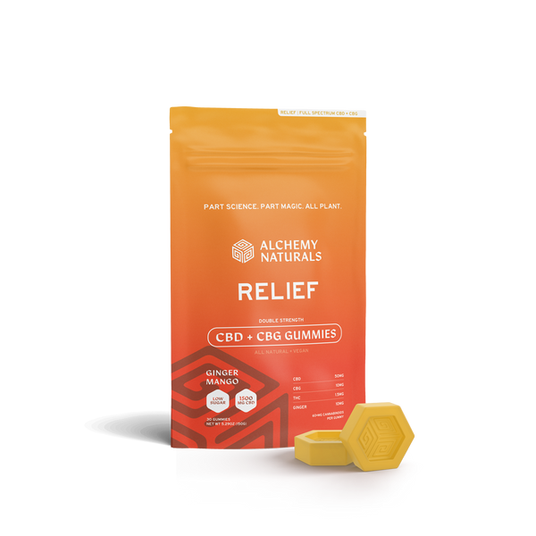 Alchemy Naturals CBD Gummies - RELIEF