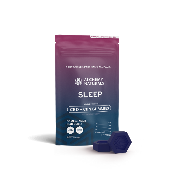 Alchemy Naturals - CBD + CBN Gummies - SLEEP
