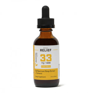 Receptra Serious Relief + Turmeric Tincture 33mg/Serving