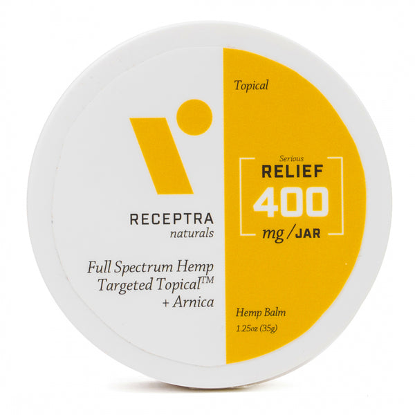 Receptra Serious Relief + Arnica Targeted Topical (400mg & 800mg)