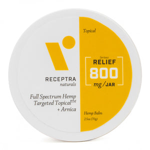 Receptra Serious Relief + Arnica Targeted Topical (400mg & 800mg)