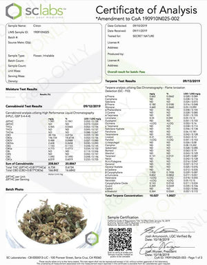 Secret Nature 7 Pack CBD Joints