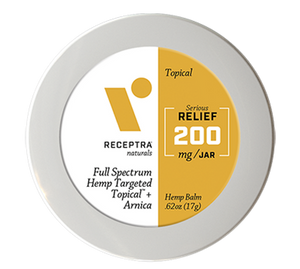 Receptra Serious Relief + Arnica Targeted Topical (400mg & 800mg)