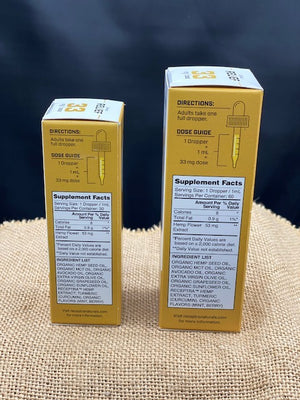 Receptra Serious Relief + Turmeric Tincture 33mg/Serving