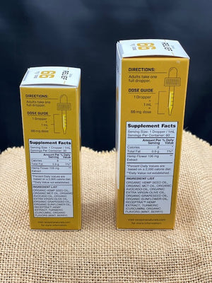 Receptra Serious Relief + Turmeric Tincture 66mg/Serving