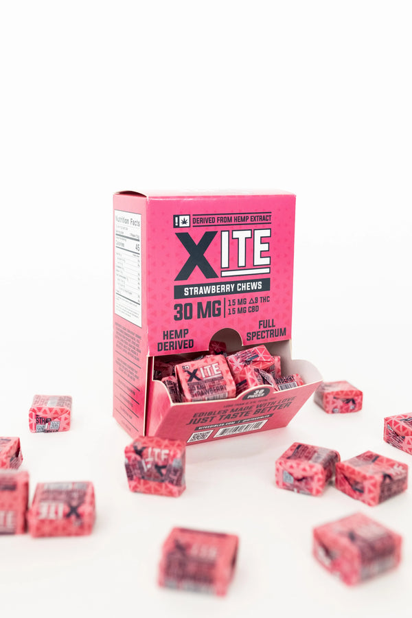 Xite Soft Chews 30mg (Strawberry)